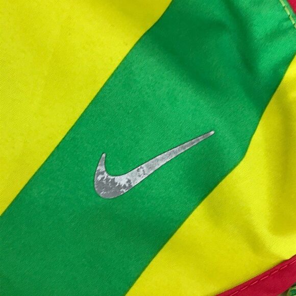 Nike DRI-FIT Running Shorts Women's Small Striped Pull-On Drawstring Athletic - Picture 2 of 13